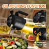 imageYARRAMATE 16oz470ml Easy Refillable Oil Sprayer for Cooking 2 in 1 Oil Dispenser for Kitchen and Oil Sprayer Bottle FoodGrade Glass Oil Mister with Simple Open Design Air FryerBBQ Creamy WhiteBlack