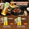 imageYARRAMATE 16oz470ml Easy Refillable Oil Sprayer for Cooking 2 in 1 Oil Dispenser for Kitchen and Oil Sprayer Bottle FoodGrade Glass Oil Mister with Simple Open Design Air FryerBBQ Creamy WhiteGreen
