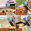 imageYARRAMATE 16oz470ml Light Blocking Oil Sprayer for Cooking with Stickers FoodGrade 2 in 1 Olive Oil Dispenser Bottle for Kitchen Premium Dark Amber Glass Oil Bottle for Air Fryer BBQ Black05SkyBlue