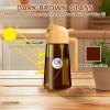 imageYARRAMATE 16oz470ml Light Blocking Oil Sprayer for Cooking with Stickers FoodGrade 2 in 1 Olive Oil Dispenser Bottle for Kitchen Premium Dark Amber Glass Oil Bottle for Air Fryer BBQ Black04Orange