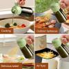 imageYARRAMATE 16oz470ml LightBlocking Dark Oil Sprayer for Cooking 2 in 1 Olive Oil Dispenser Bottle for Kitchen Premium Dark Green Glass Oil Bottle FoodGrade Oil Mister for Air Fryer BBQ White172Pcs GreenWhite