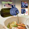 imageYARRAMATE 16oz470ml LightBlocking Dark Oil Sprayer for Cooking 2 in 1 Olive Oil Dispenser Bottle for Kitchen Premium Dark Green Glass Oil Bottle FoodGrade Oil Mister for Air Fryer BBQ White162Pcs BlackNavy