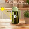 imageYARRAMATE 16oz470ml LightBlocking Dark Oil Sprayer for Cooking 2 in 1 Olive Oil Dispenser Bottle for Kitchen Premium Dark Green Glass Oil Bottle FoodGrade Oil Mister for Air Fryer BBQ White02Green