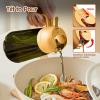 imageYARRAMATE 16oz470ml LightBlocking Dark Oil Sprayer for Cooking 2 in 1 Olive Oil Dispenser Bottle for Kitchen Premium Dark Green Glass Oil Bottle FoodGrade Oil Mister for Air Fryer BBQ White04Orange