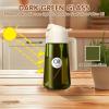 imageYARRAMATE 16oz470ml LightBlocking Dark Oil Sprayer for Cooking 2 in 1 Olive Oil Dispenser Bottle for Kitchen Premium Dark Green Glass Oil Bottle FoodGrade Oil Mister for Air Fryer BBQ White172Pcs GreenWhite