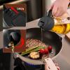 imageYARRAMATE 2Pcs 16oz470ml 2 in 1 Oil Sprayer for Cooking with Stickers Foodgrade Glass Oil Spray Bottle Oil Dispenser and Oil Sprayer for Kitchen Salad Frying BBQ White ampampBlack02Black