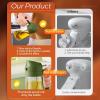 imageYARRAMATE 2Pcs 16oz470ml 2 in 1 Oil Sprayer for Cooking with Stickers Foodgrade Glass Oil Spray Bottle Oil Dispenser and Oil Sprayer for Kitchen Salad Frying BBQ White ampampBlackOliveGreen