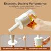 imageYARRAMATE 300ml 10oz Oil Dispenser with Brush  Glass Oil Bottle for Kitchen with Silicone Heat Resistant Basting Brush  Cooking Brush for Vinegar Sauce BBQ Grill Frying  Creamy White062Pcs WhiteGreen