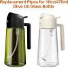 imageYARRAMATE 4Pcs Spray Straw Replacement for Kitchen Oil Sprayer Bottle 472in12cm Replacement Pipes for Cooking 16oz470ml Olive Oil Glass Dispenser Bottle Replace Oil Spray Tube Set4 Pcs