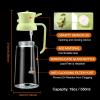 imageYARRAMATE Large Capacity 2 in 1 Oil Sprayer for Cooking with Measuring 18oz550ml Olive Oil Dispenser for Kitchen Foodgrade Oil Spritzer Bottle for Air Fryer Salad BBQ Black062Pcs WhiteGreen