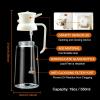 imageYARRAMATE Large Capacity 2 in 1 Oil Sprayer for Cooking with Measuring 18oz550ml Olive Oil Dispenser for Kitchen Foodgrade Oil Spritzer Bottle for Air Fryer Salad BBQ Black02White