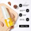 imageYARRAMATE Large Capacity Aesthetic Olive Oil Dispenser for Kitchen 500ml 17oz Cooking Glass Vinegar Drizzler Leak Proof Oil Bottle NonDrip Soy Sauce Dispenser Oil Pourer ampamp LabelsWhite02Creamy White