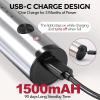 imageYARRAMATE Rechargeable Milk Frother Wand Handheld With Stand 3 Speed Adjustable Drink Mixer with 2 Whisks Stainless Steel Electric Stirrer for Coffee Lattes Protein Shakes Matcha Egg