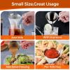 imageYARRAMATE Stainless Steel Espresso Shot Cup Double Spout Metal Espresso Measuring Cup with VShaped Mouth Espresso Accessories 34OZ100ML BlackWhite 1pcs
