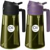 14_2Pcs Black&Purple