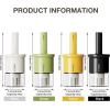 imageYARRAMATE 300ml 10oz Oil Dispenser with Brush  Glass Oil Bottle for Kitchen with Silicone Heat Resistant Basting Brush  Cooking Brush for Vinegar Sauce BBQ Grill Frying  Green052Pcs BlackWhite