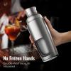 imageYARRAMATE 8Pcs 24oz Hybrid Vacuum Insulated Cocktail Shaker Set with Strainer Premium Double Wall Stainless Steel Martini Shaker for Home Bar Bartending with Leakproof Seal 25 Recipes  Gift Set